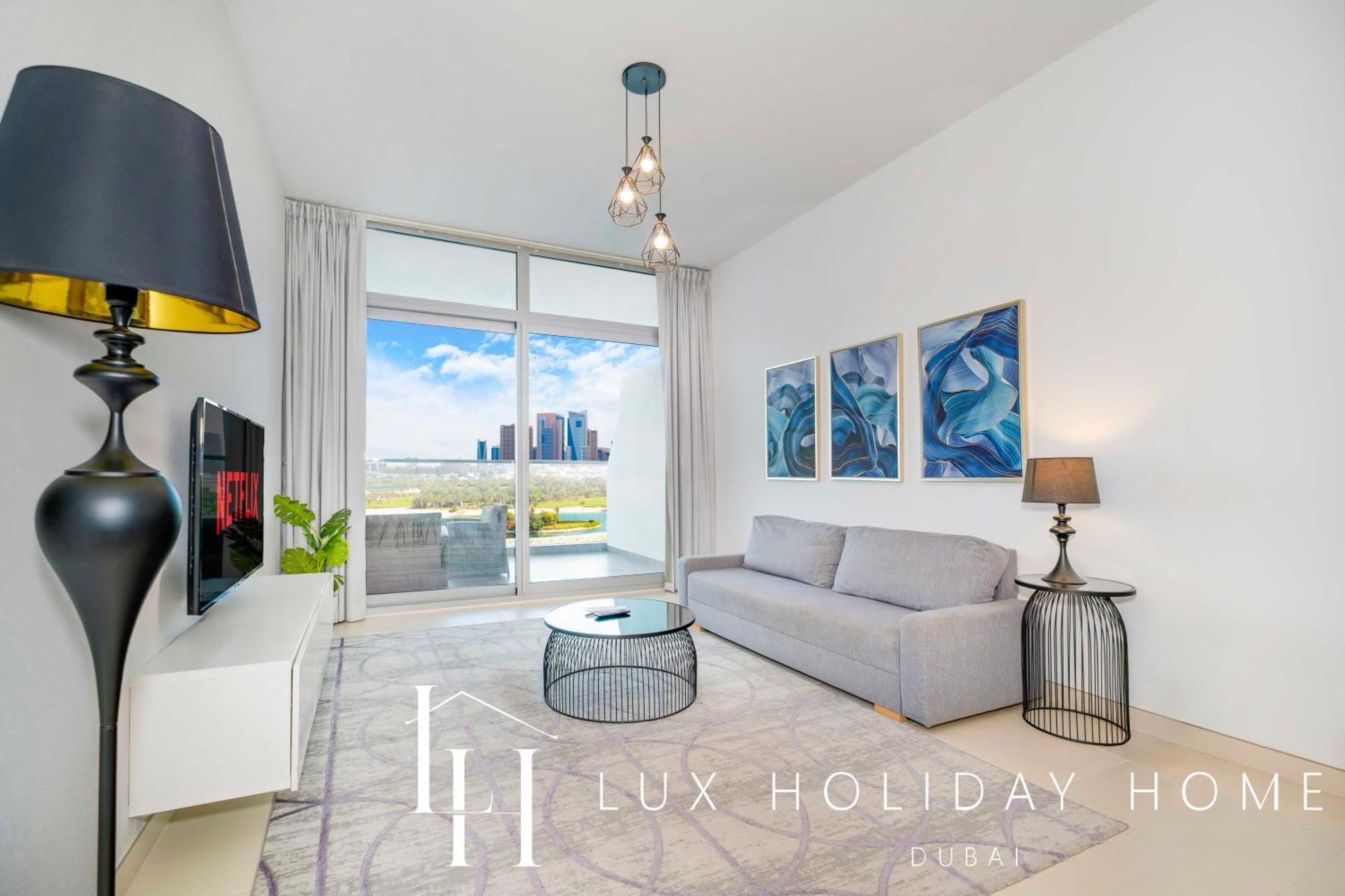Lux - Opulent Island Burj Khalifa View 1 Apartment Dubai